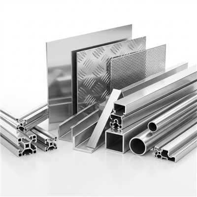 Profil d'extrusion structurelle en alliage d'aluminium 6061 hautes-performances
